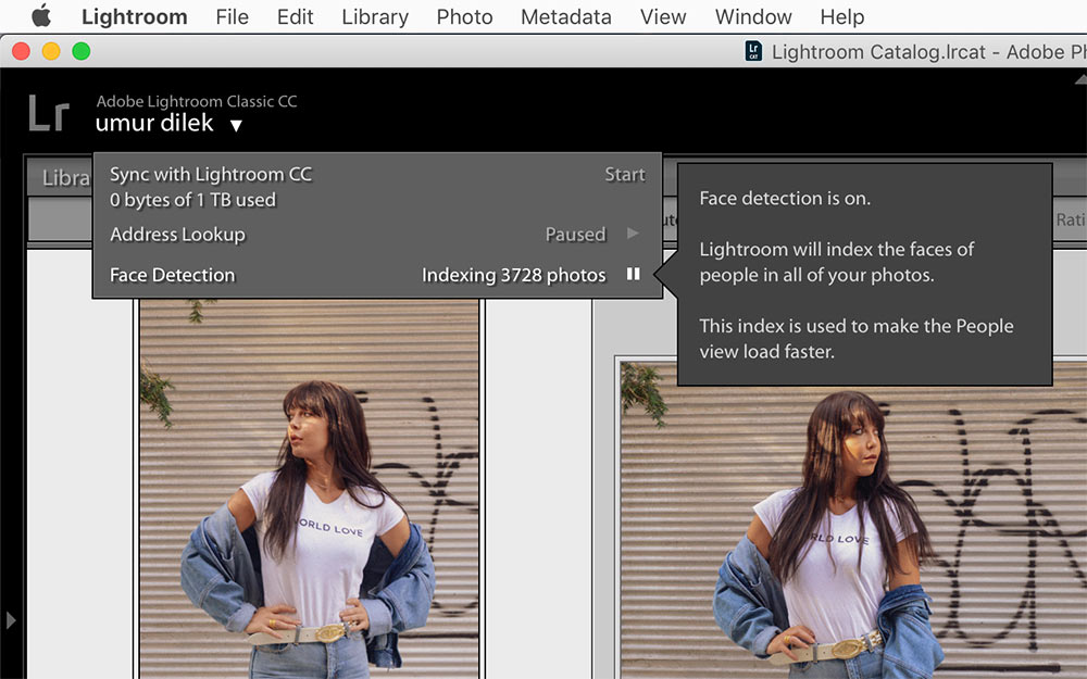 Lightroom Classic nasıl hızlandırılır? adres yüz tanıma