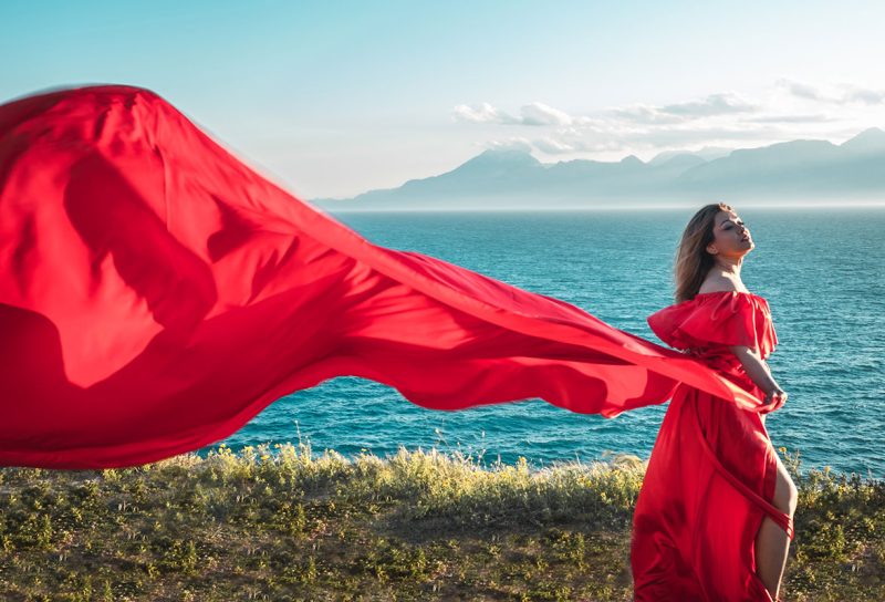 Antalya flying dress