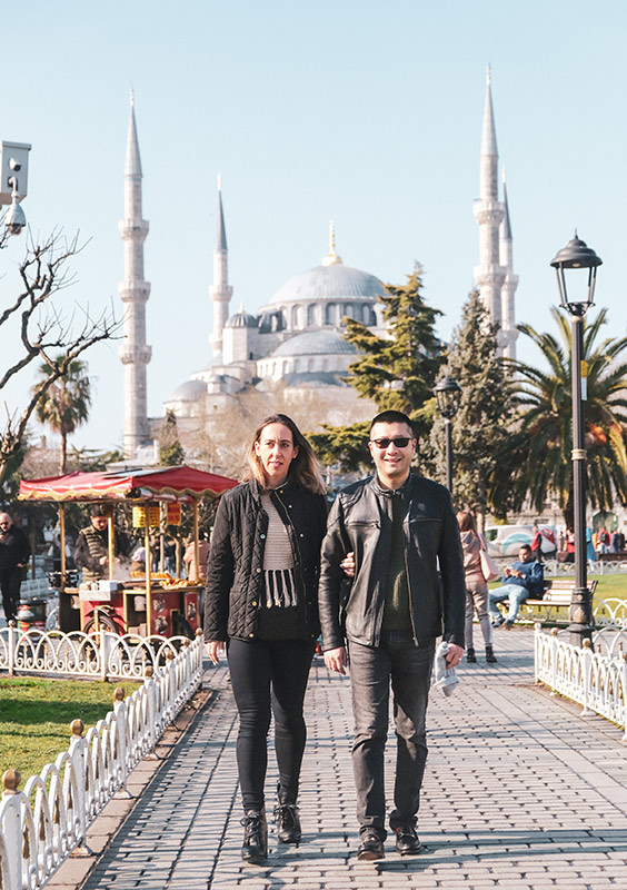 Photoshoot in Sultanahmet