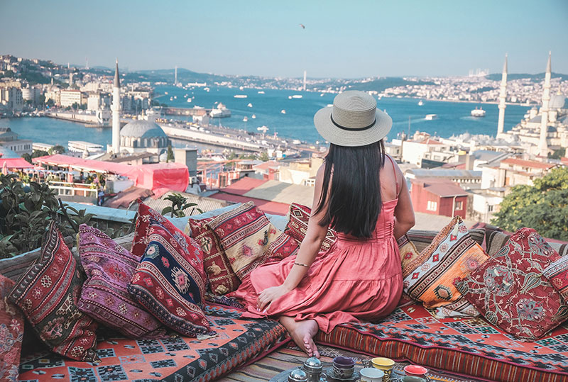 Suleymaniye rooftop photo session
