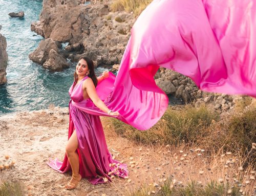 Flying Dress Photoshoot in Antalya