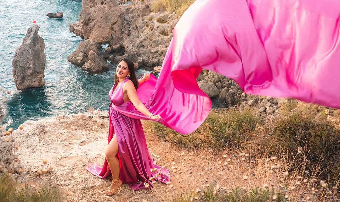 Flying Dress Photoshoot in Antalya