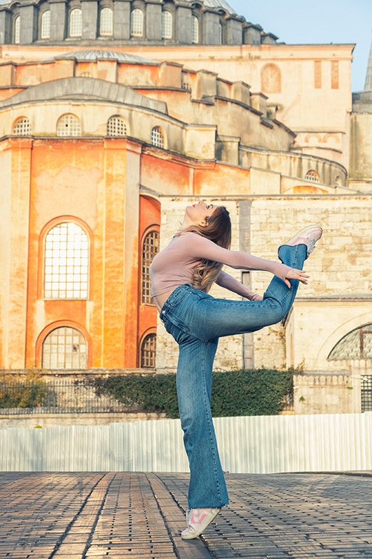 Dancer Photoshoot Session. Kimberly & Cesar Istanbul Fotoğraf Çekimi