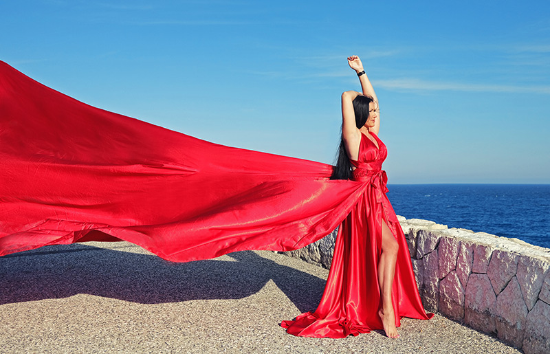 Antalya Flying Dress Photoshoot