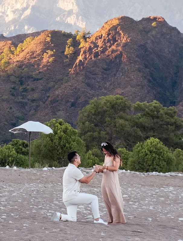 Proposal Photoshoot in Çıralı - Calvin and Teresa