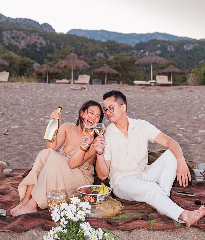 Proposal Photoshoot in Çıralı - Calvin & Teresa