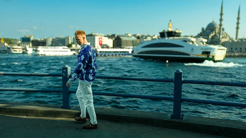 Galata Bridge Portrait Photography — Istanbul Photographer
