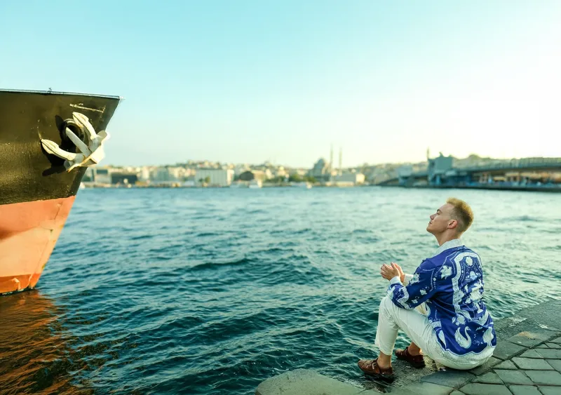 Galata Bridge Portrait Photography — Istanbul Photographer