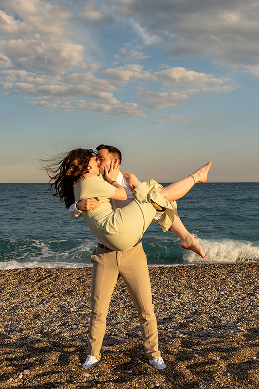 Konyaalti Beach Proposal Surprise Photoshoot in Antalya