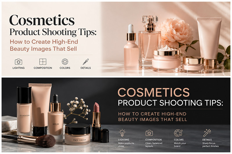 Cosmetics Product Shooting Tips: How to Create High-End Beauty Images That Sell
